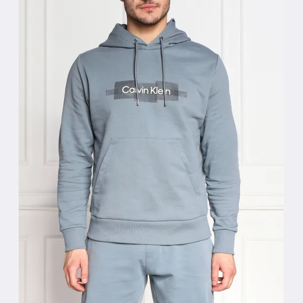 

Толстовка обычного кроя в полоску с логотипом Calvin Klein, синий