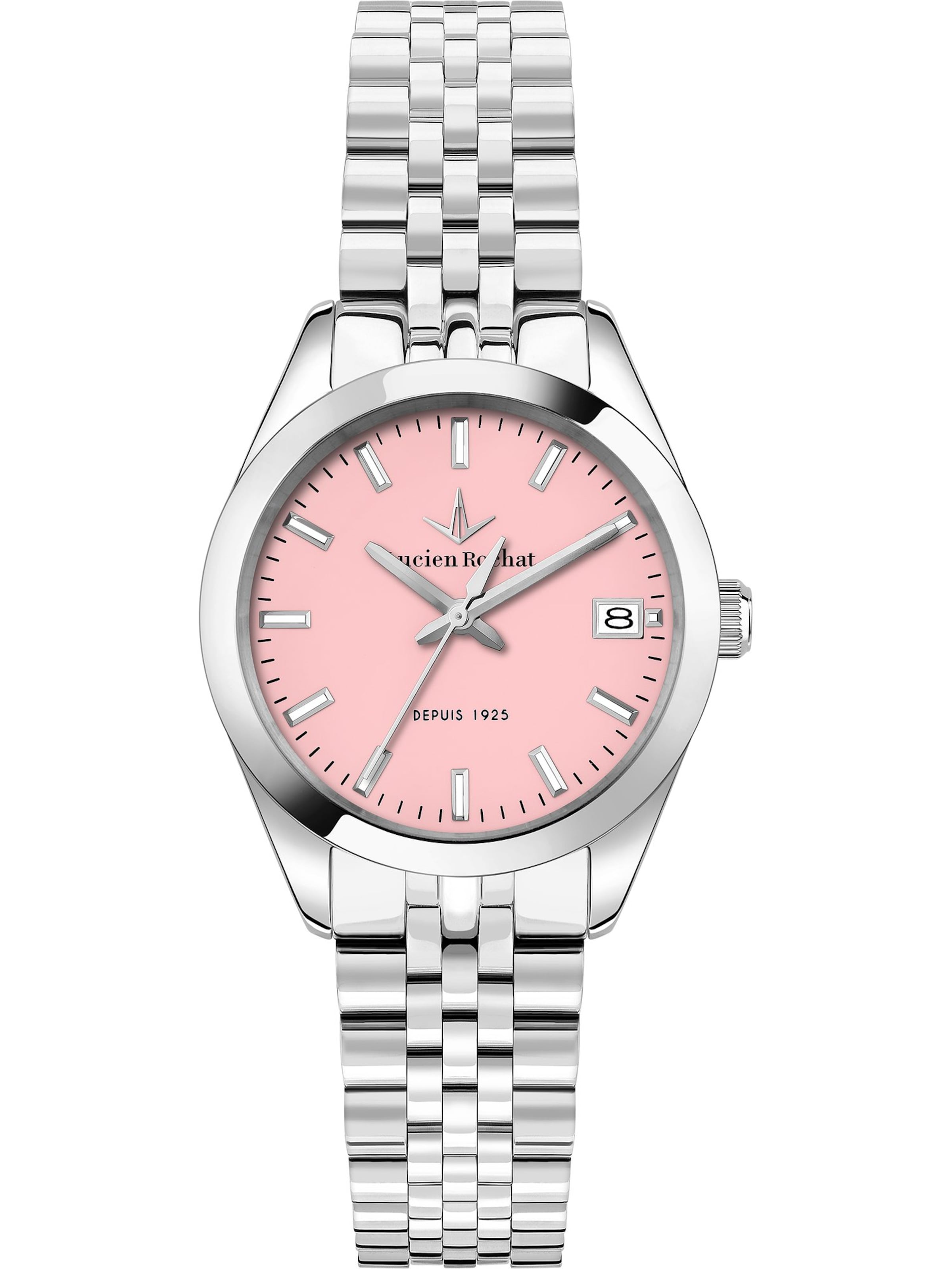 

Lucien Rochat Серебряные аналоговые часы