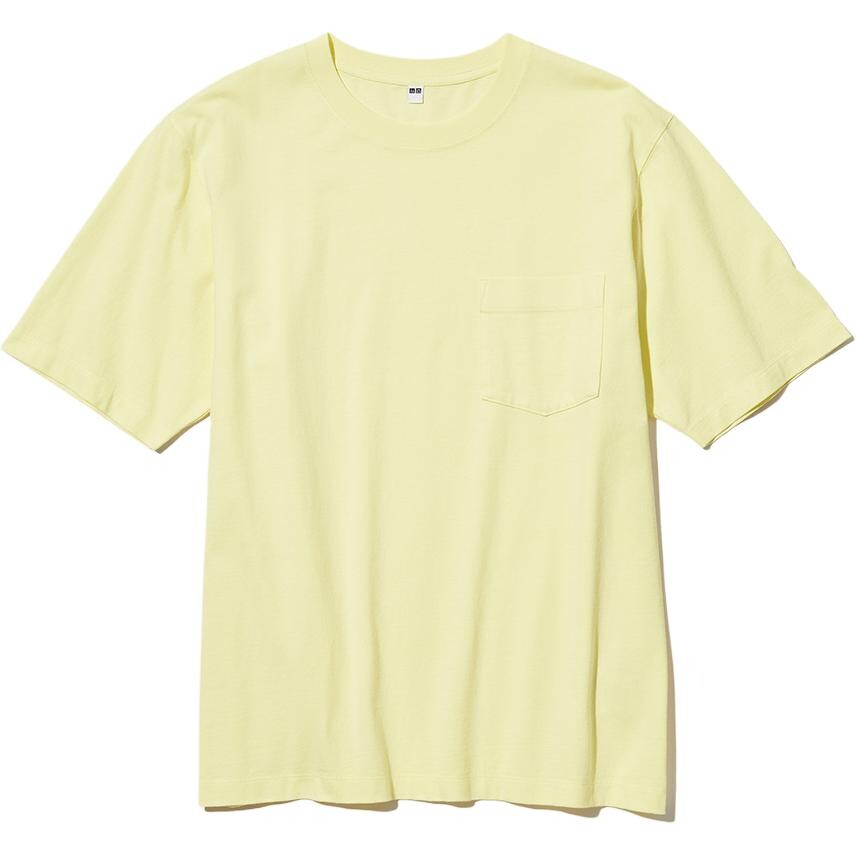 

Футболка унисекс кремовая Uniqlo, кремовый