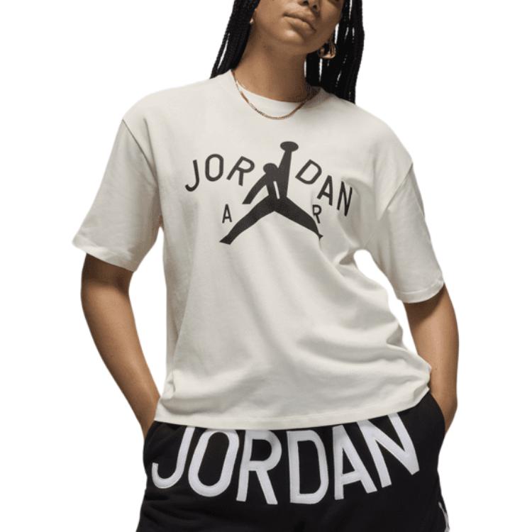 Футболка Nina Chanel Abney Jordan, Ecru — фото 4