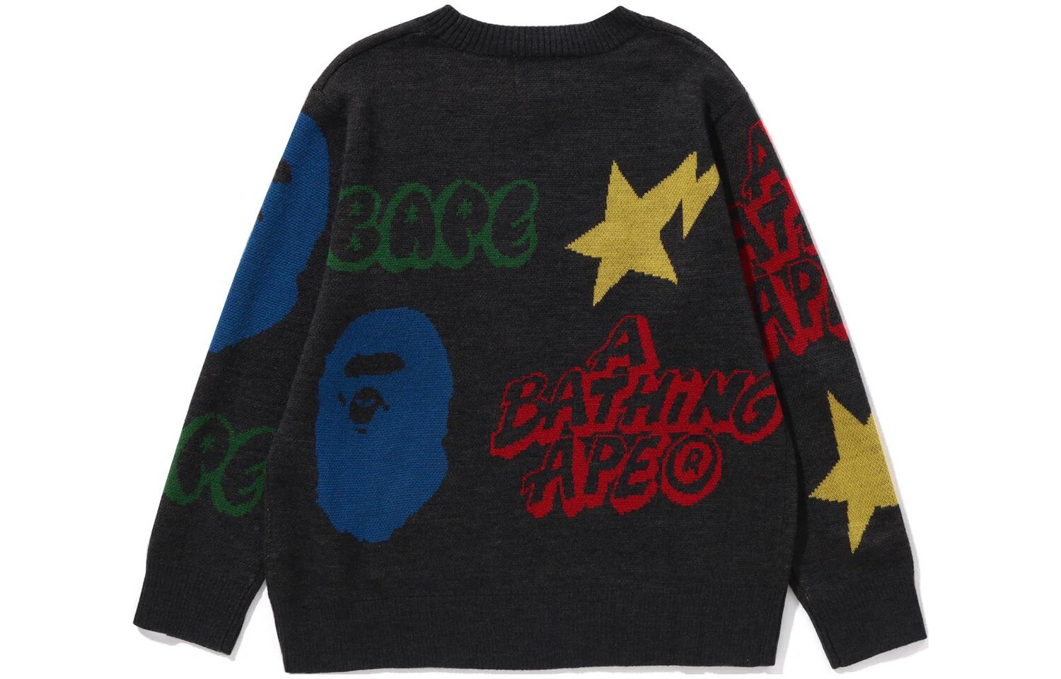 Детская толстовка A Bathing Ape, черный — фото 2