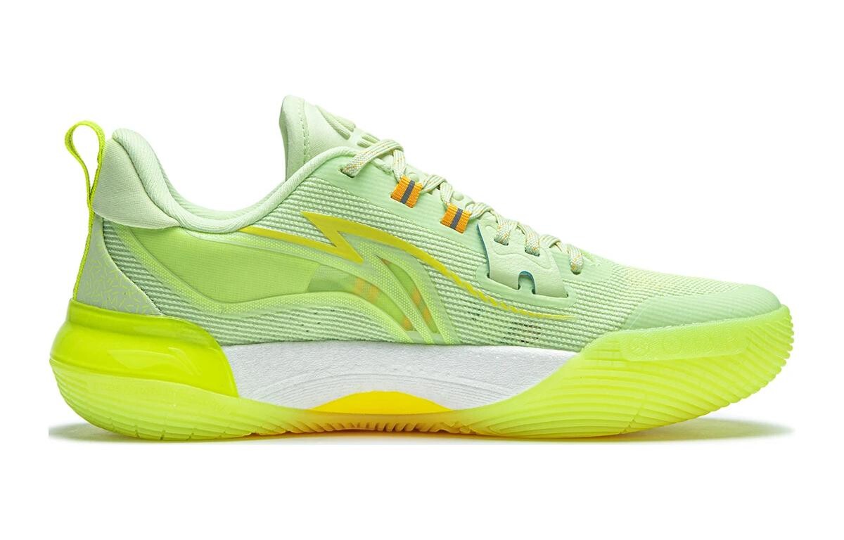Детские баскетбольные кроссовки GS Low-top Avocado Lining Young, цвет Avocado — фото 2