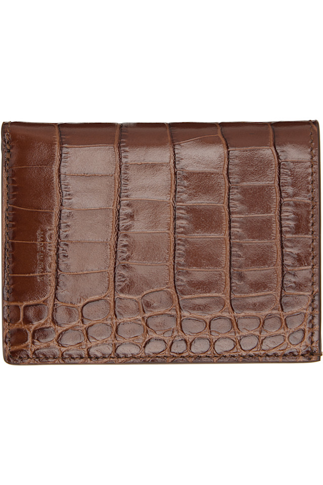 

Tom Ford Коричневый складной держатель для карт