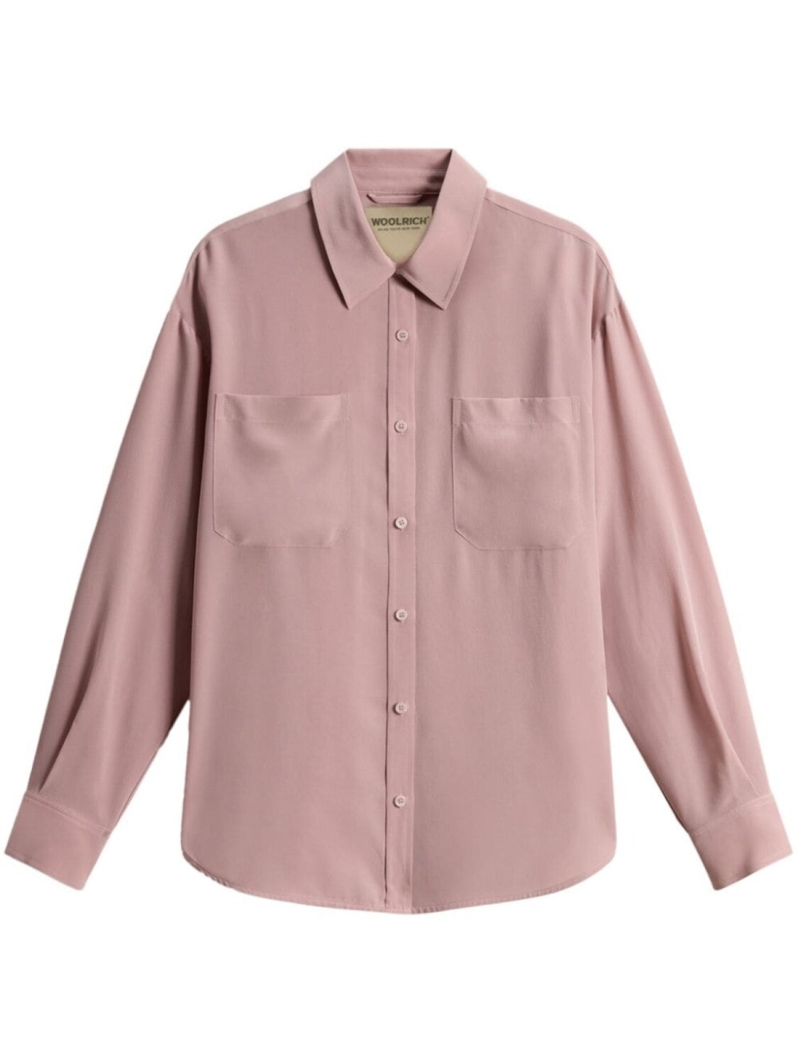 

Woolrich рубашка с эффектом потертости, розовый