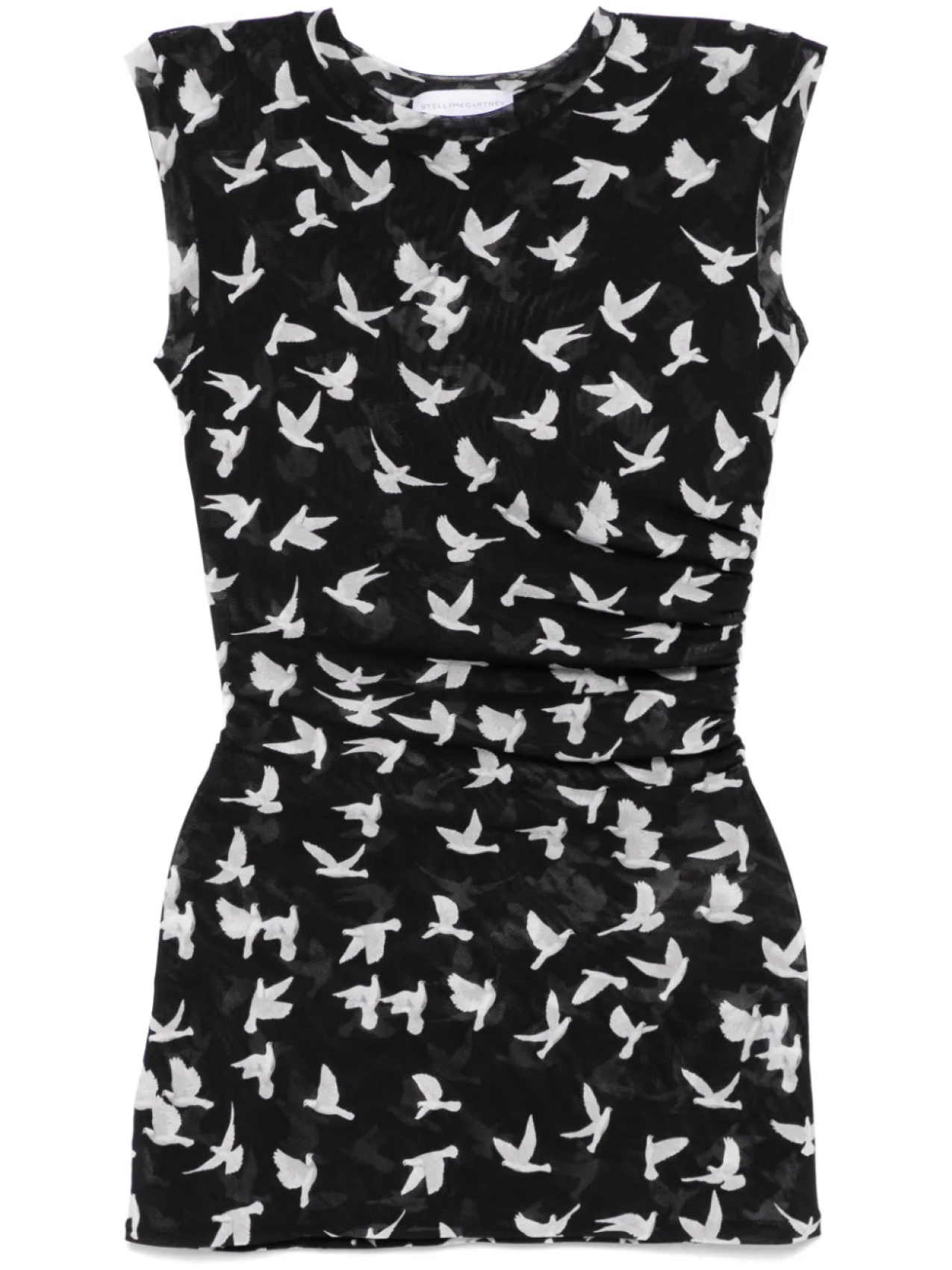 

Stella McCartney топ Flying Bird, черный
