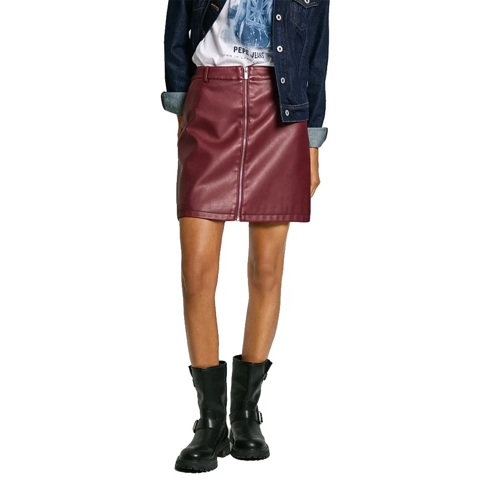 

Юбка Pepe Jeans Charlotte short skirt, красный