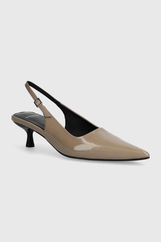 

LYKKE кожаные туфли на высоком каблуке Vagabond Shoemakers, бежевый