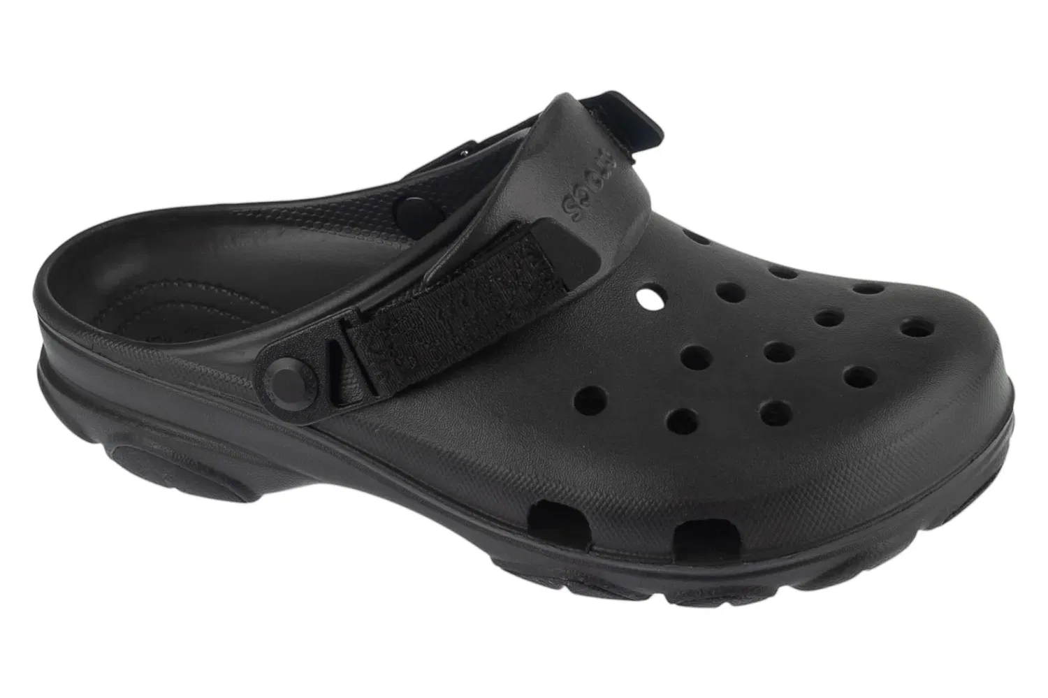 Шлепанцы, Crocs, черный