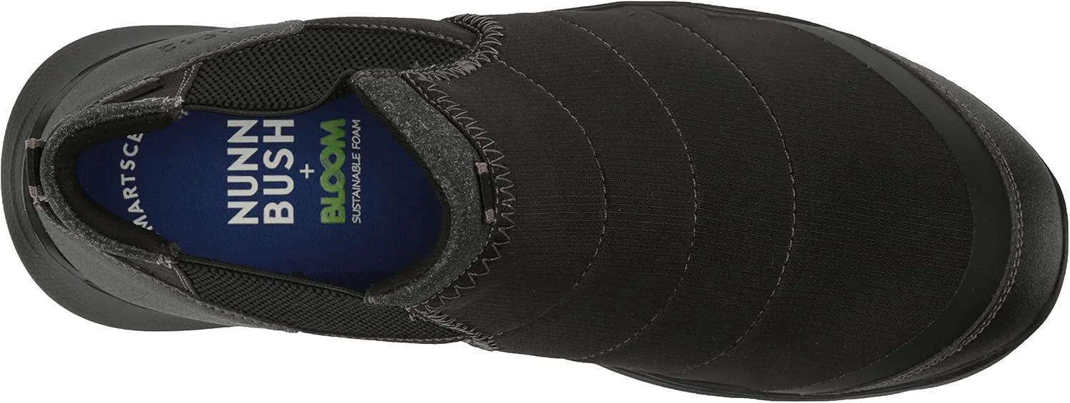 Мужские легкие ботинки Nunn Bush Bushwacker с застежкой Slip-on и защитой Scotchgard Chelsea, черный — фото 3