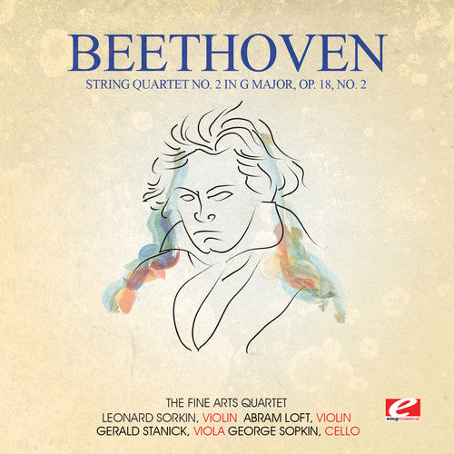 

CD диск Beethoven / Fine Arts Quartet: String Quartet No. 2 in G Major Op. 18 No. 2