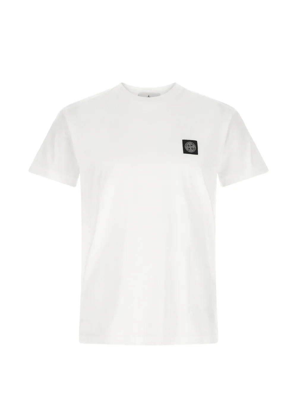 

Футболка с круглым вырезом и логотипом Stone Island, белый