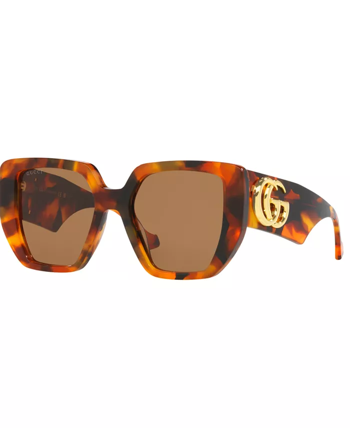 

Женские солнцезащитные очки, GG0956S Gucci, коричневый