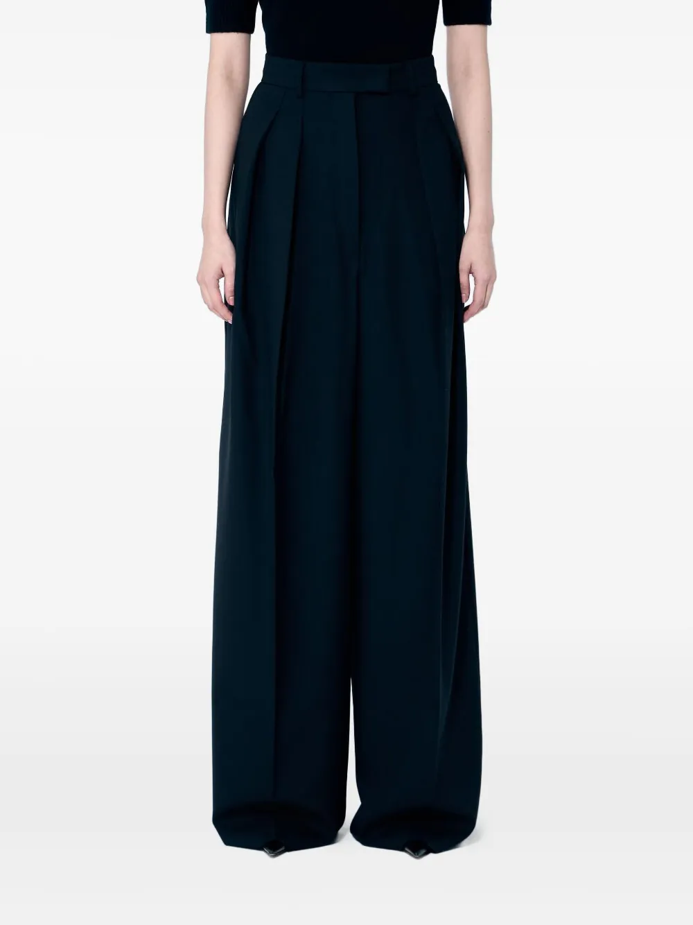 

Шерстяные брюки SPORTMAX, черный
