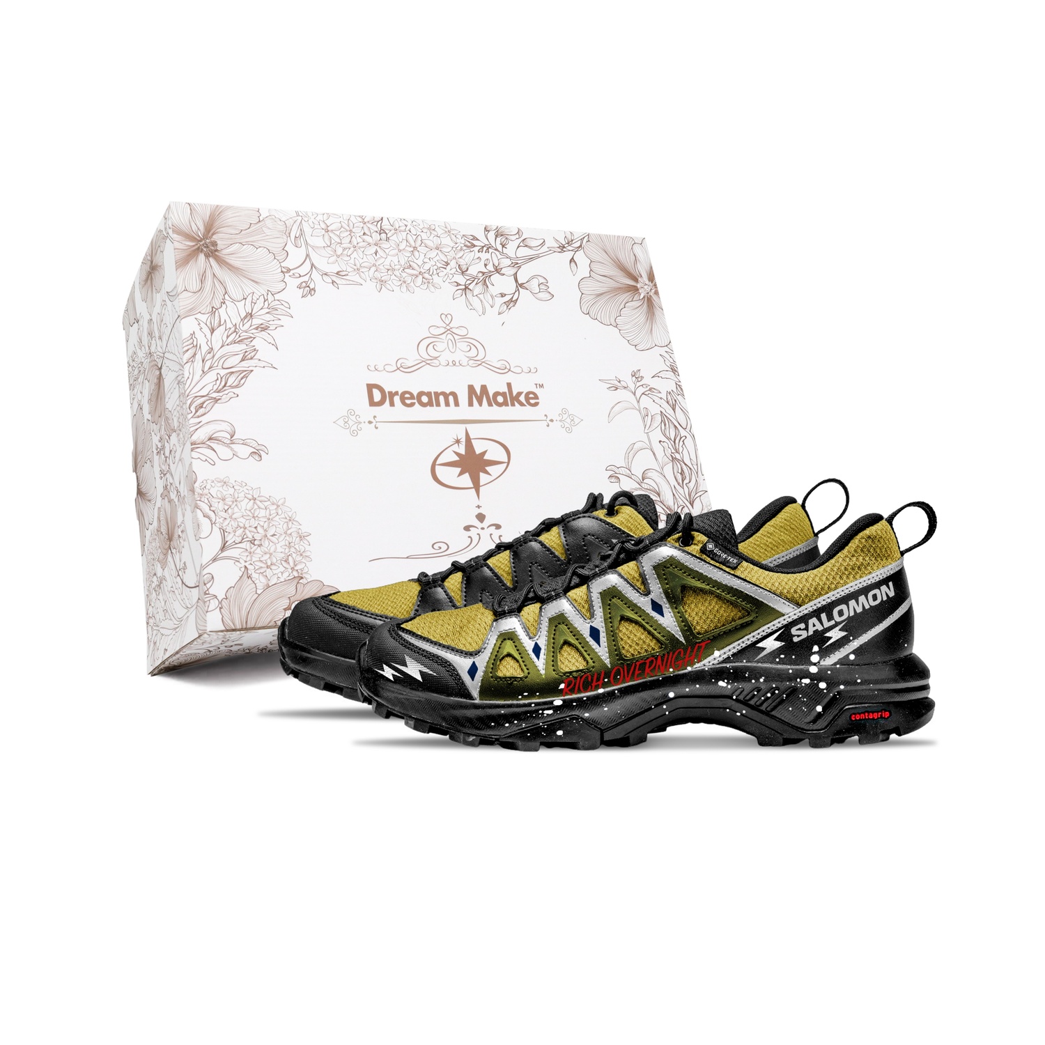 

SALOMON Кроссовки X Braze Mountaineering & Hiking Shoes Men's Low top Red