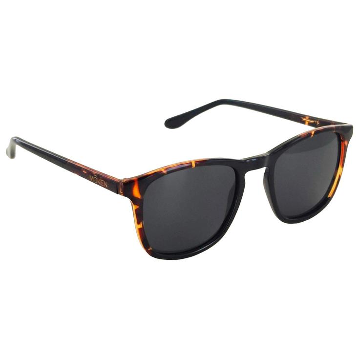 

Солнцезащитные очки Hank, черные черепаховые, серые, кат. 3, поляризованные Moken Vision