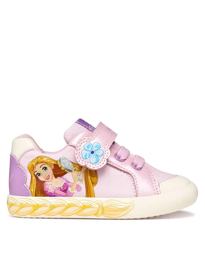 Geox Тканевые кроссовки B Gisli Girl B651MA 011AJ C8058 S розовые