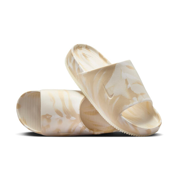 Тапочки calm se slides 'marble phantom' Nike, мультиколор — фото 3