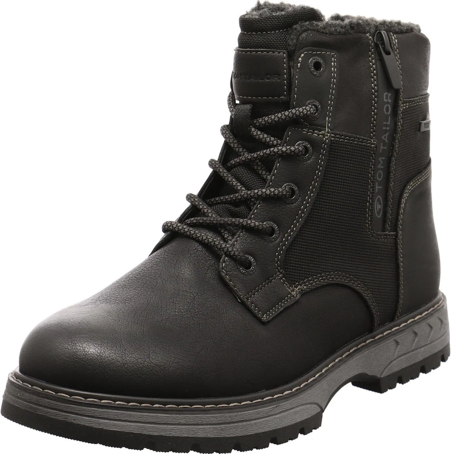 Мужские модные ботинки TOM TAILOR 8480060001, Black