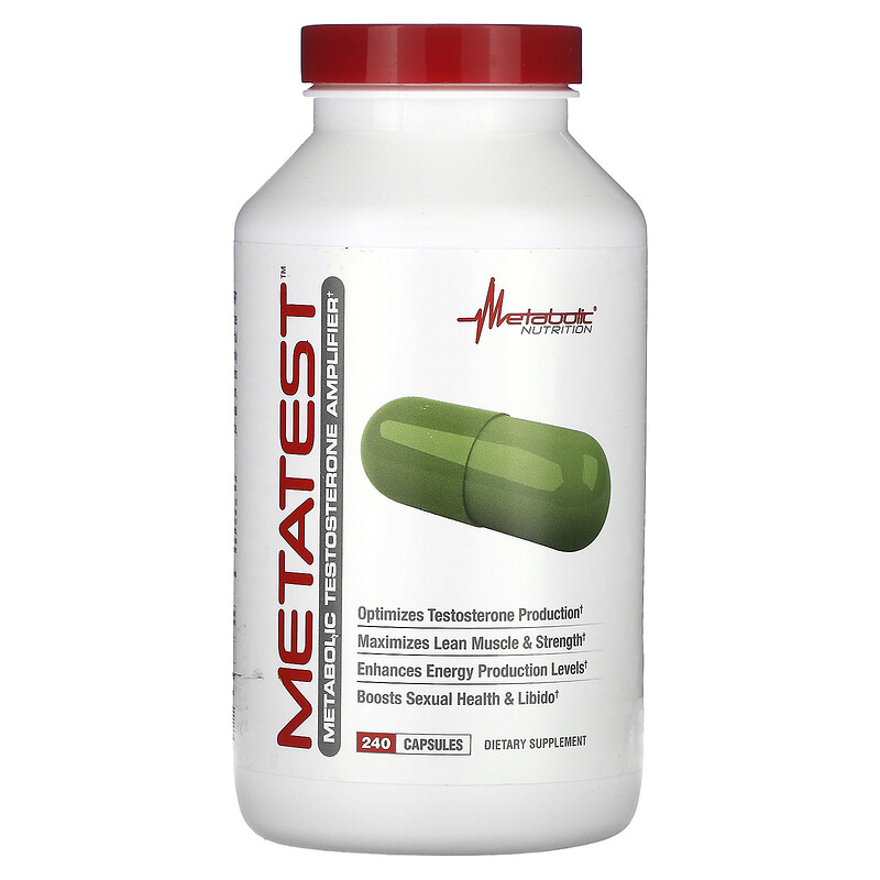 

Metabolic Nutrition, Метатест`` 240 капсул