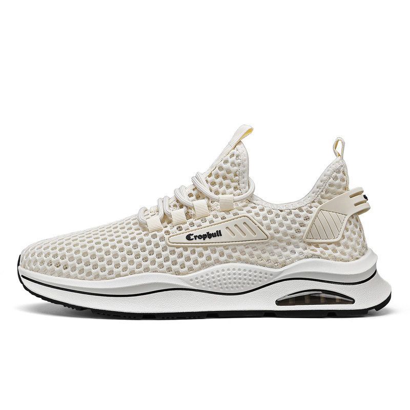 

Bull charm Мужские бежевые повседневные низкие кроссовки с устойчивостью к истиранию, цвет Beige