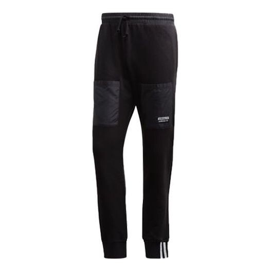 

Спортивные штаны adidas originals Vocal Pants Logo Printing Splicing Bundle Feet Sports Pants Black, черный