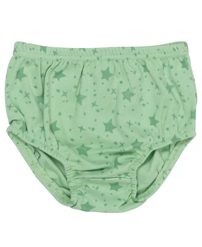 Комплект одежды для мальчиков Baby Boys из 3 предметов: толстовка Yoda Pullover, трусики-подгузники и шапочка The Mandalorian, мультиколор — фото 4