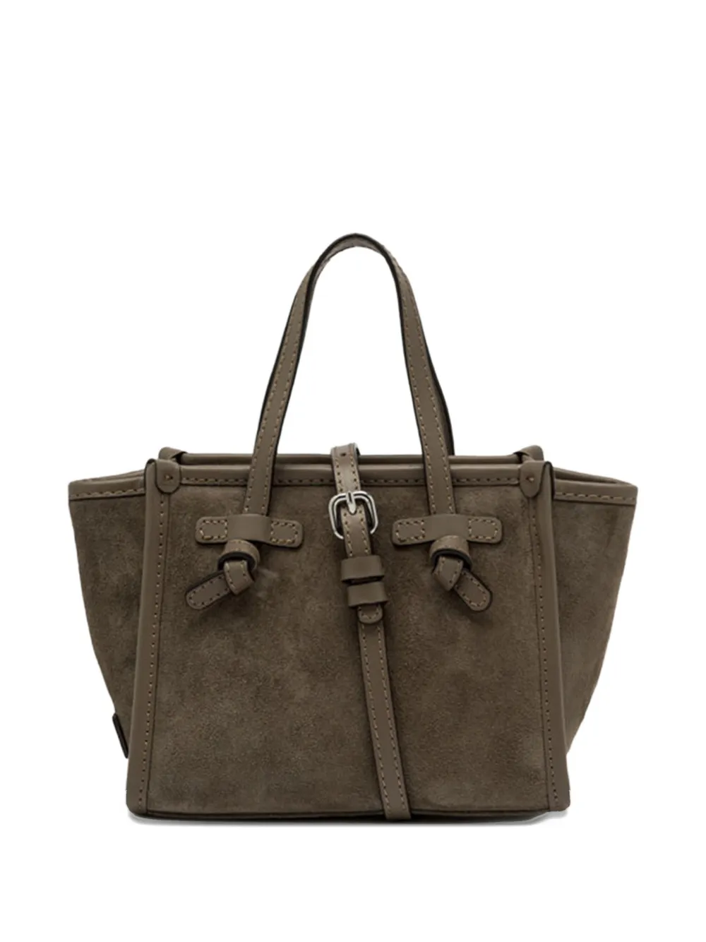 

Сумка-тоут из замши Marcella GIANNI CHIARINI, зеленый