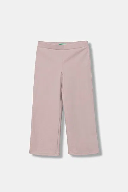 Спортивные штаны детские мягкие United Colors of Benetton, розовый