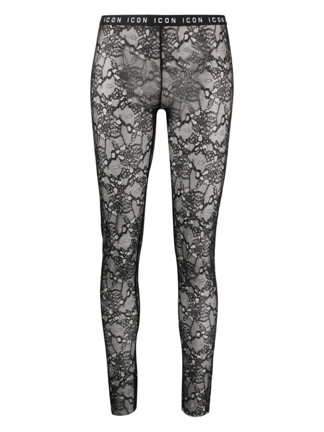 

Dsquared2 кружевные легинсы Be Icon, черный