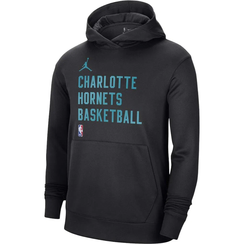 Свитшот Charlotte Hornets Jordan Black
