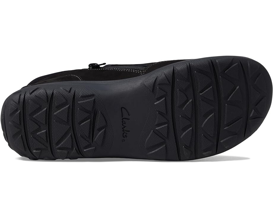 Лоферы Clarks Fiana Bay, цвет Black Nubuck — фото 3