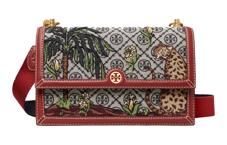 

TORY BURCH Сумка через плечо с монограммой
