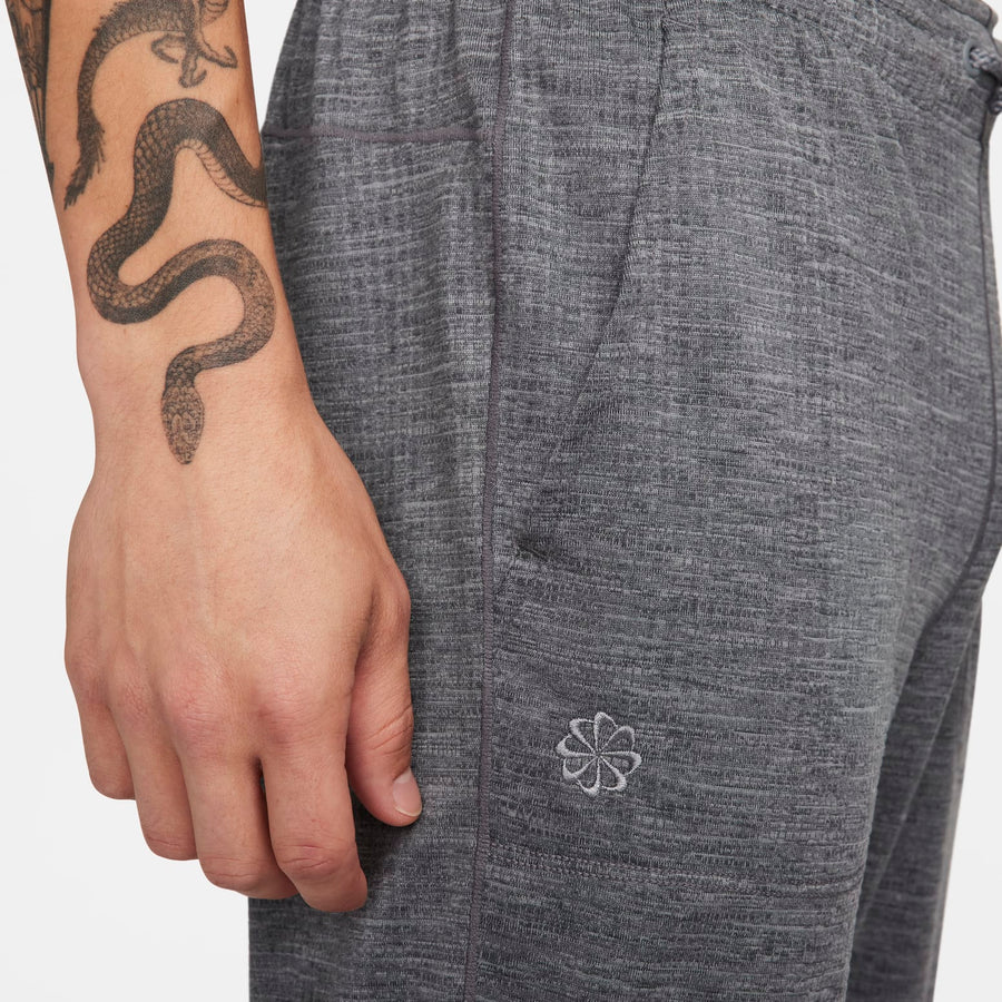Спортивные брюки Nike Solid Mid-Waist Drawstring Joggers 'Grey', серый — фото 4