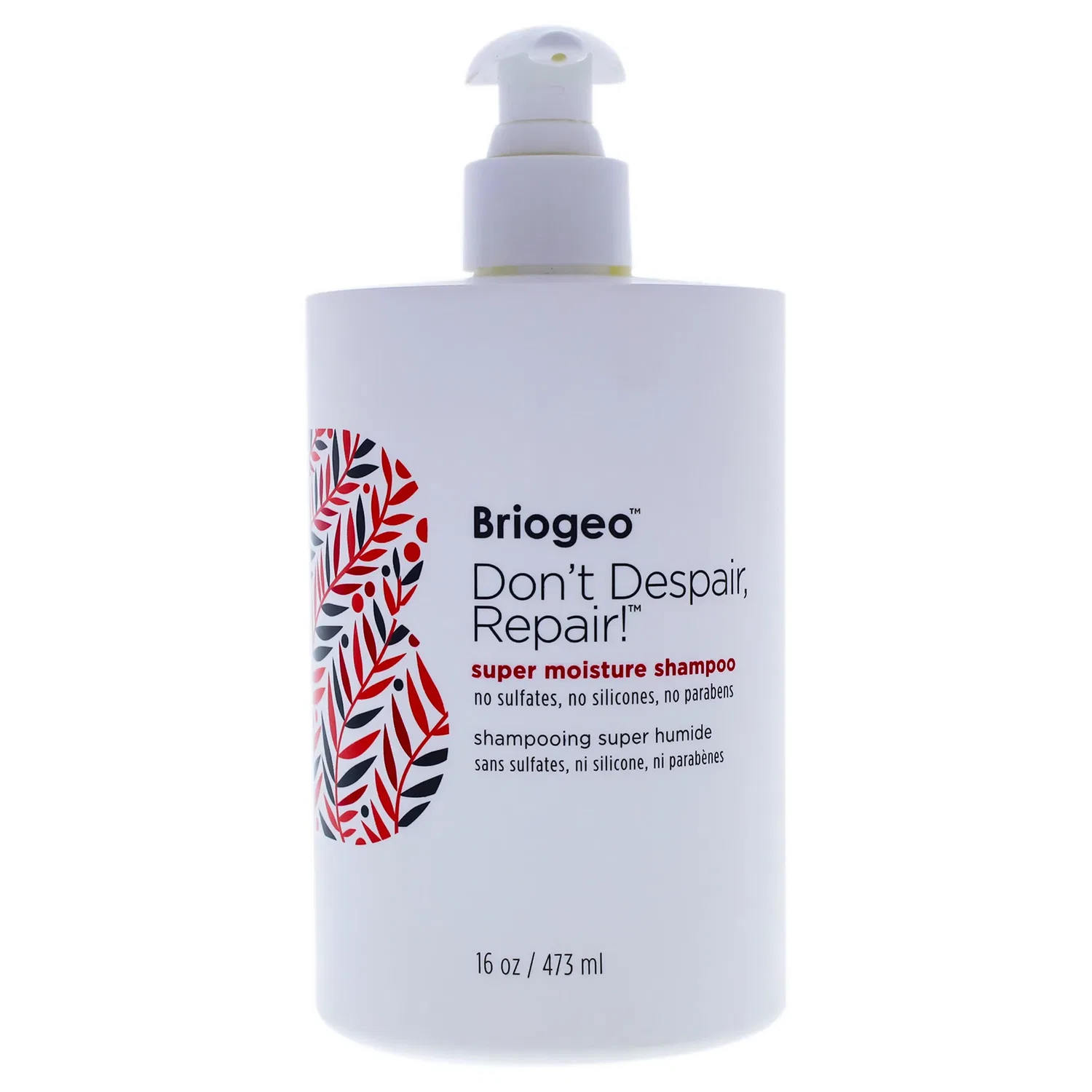 Шампунь Dont Despair Repair Super Moisture от Briogeo для мужчин и женщин - 473 мл (16 унций), 16.0 Oz
