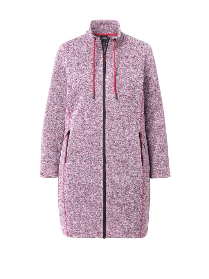 

Спортивная куртка Ulla Popken Sweatjacke, цвет rubin