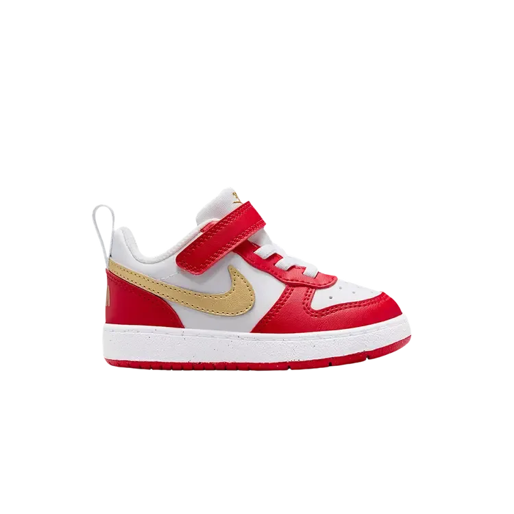 Кроссовки Nike Court Borough Low Recraft TD 'White University Red'