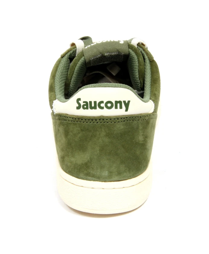 Зеленые замшевые туфли в стиле джаз-кьюти Saucony, зеленый — фото 4