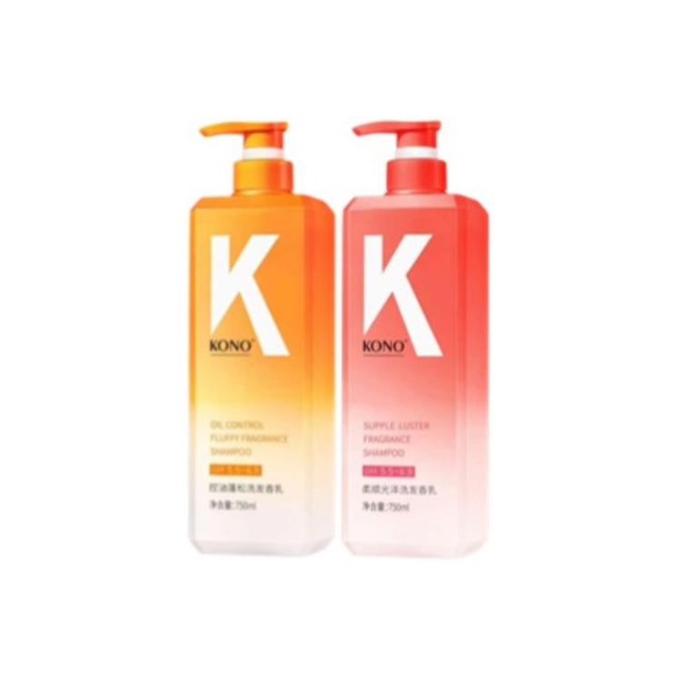 

Шампунь Kali Scent для контроля жирности и удаления перхоти, лечение перхоти, уход за волосами, 500мл*2 KONO