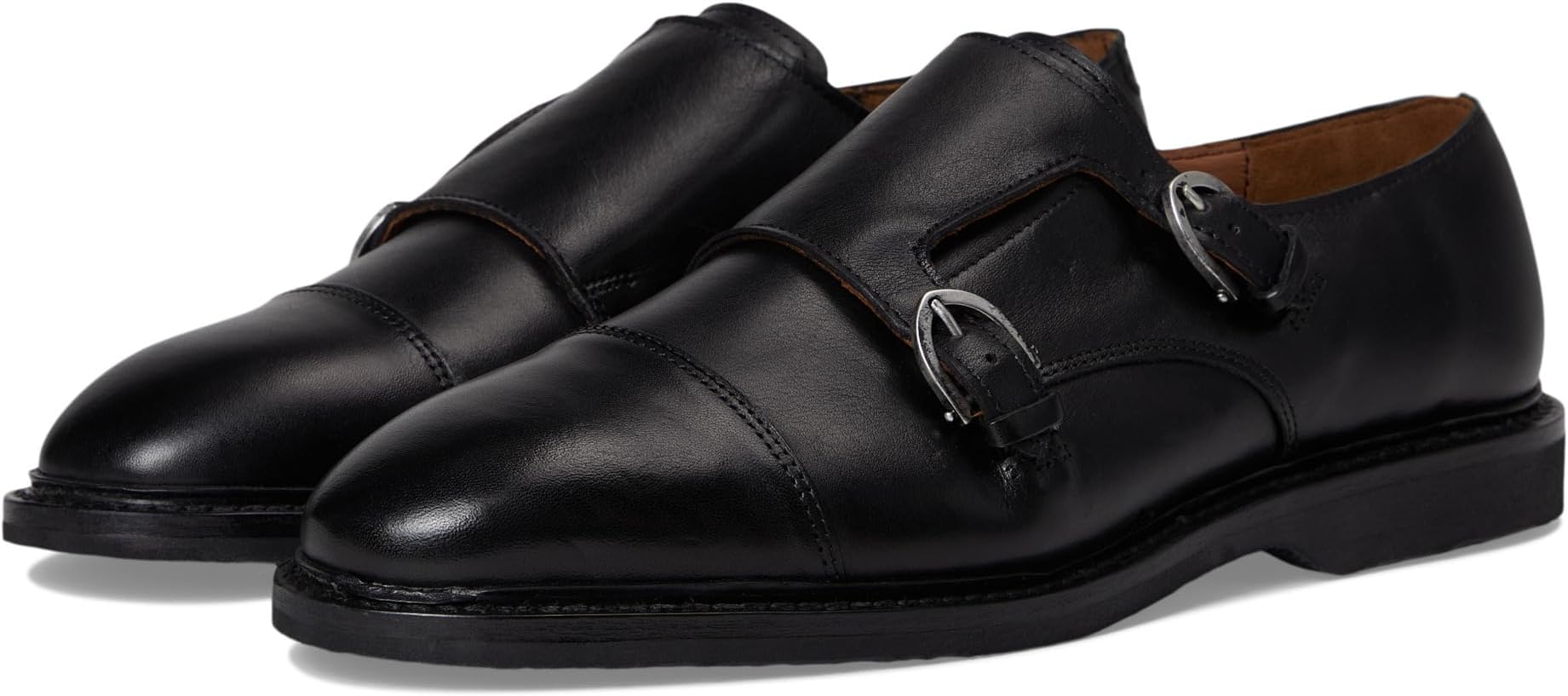 

Оксфорды Allen Edmonds Kingstonvers Monk Strap Shoes, черный