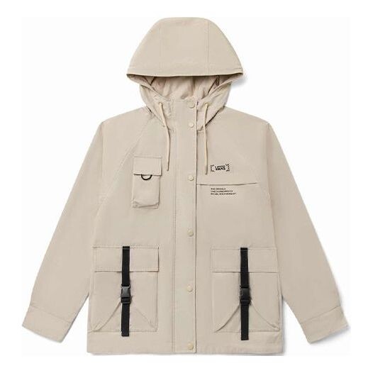 

Куртка cargo multiple pockets hooded jacket black Vans, черный