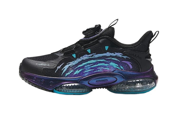 

Детские кроссовки UFO5.0 PS Low-top черные/фиолетовые Anta Kids