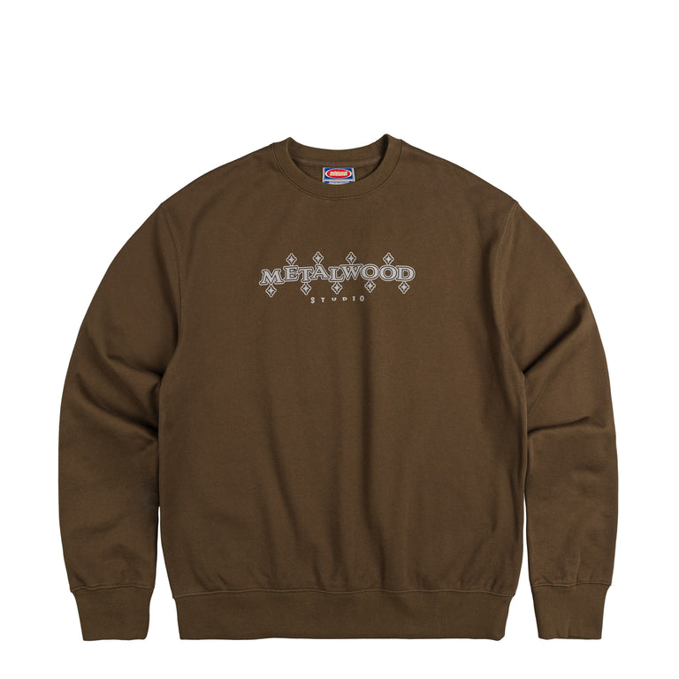 

Рубашка diamonds crewneck sweatshirt Metalwood, коричневый