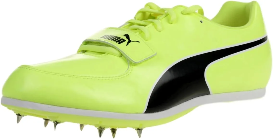 Кроссовки PUMA Unisex Evospeed Long Jump 6, черный/желтый