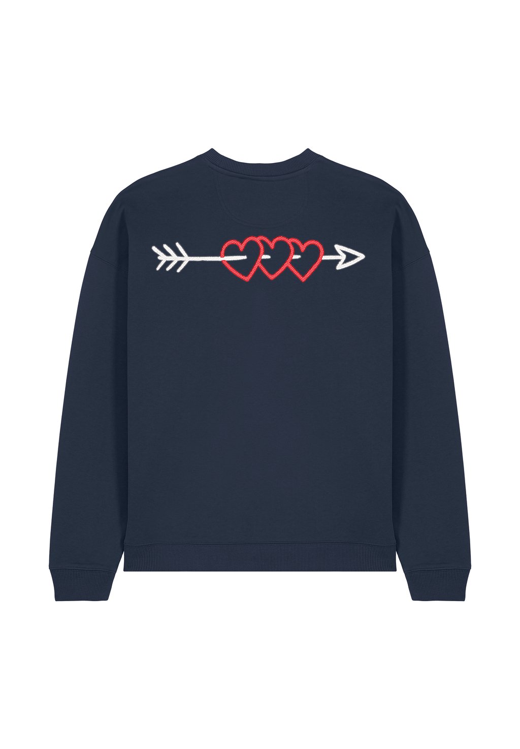 

Толстовка ARROW BACK EMBROIDERY UNISEX Mira Paris, темно-синий
