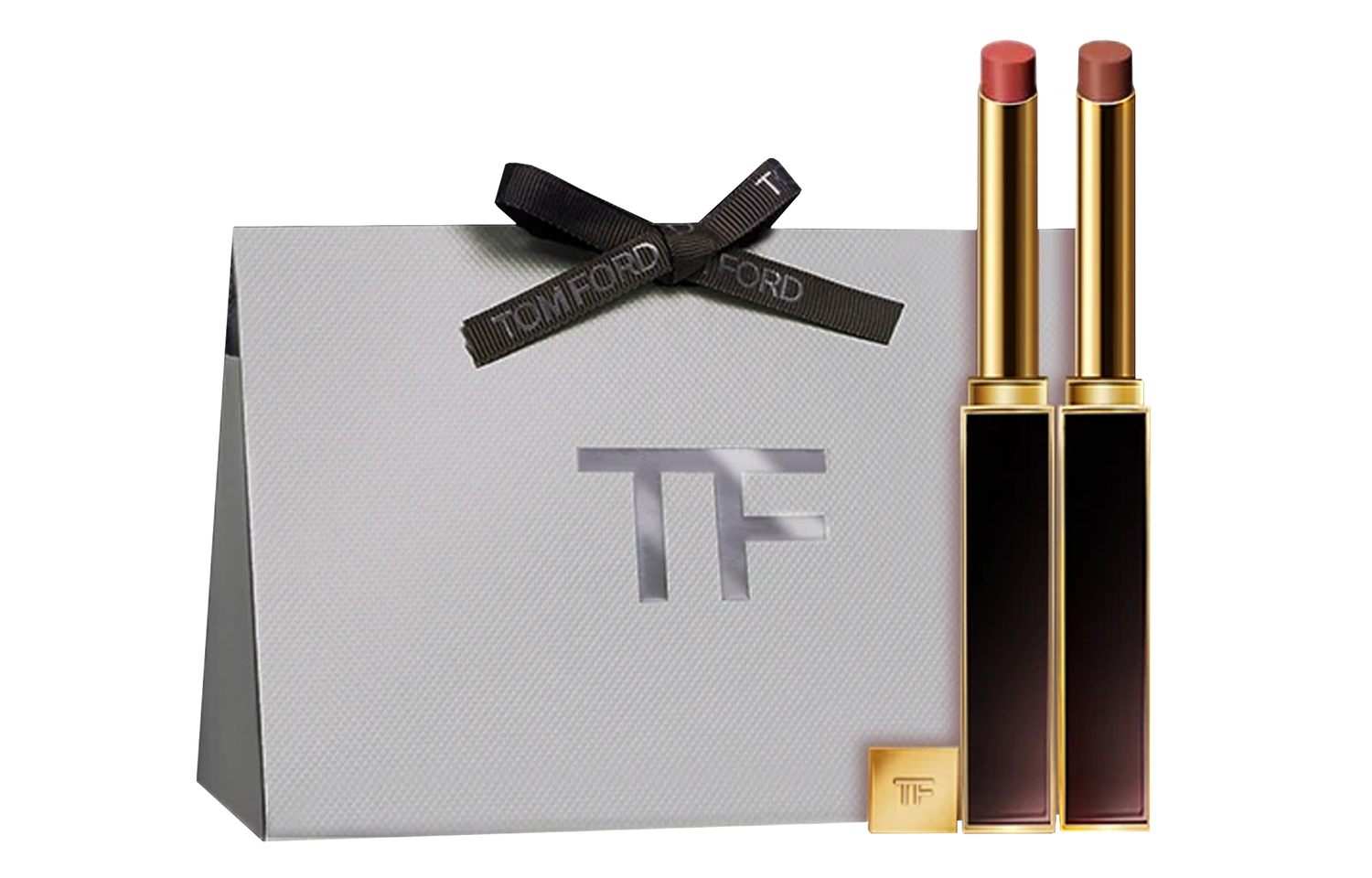 TOM FORD Помада TF Glossy Matte кремовая увлажняющая для естественного тона кожи 0.9g+0.9g — фото 4