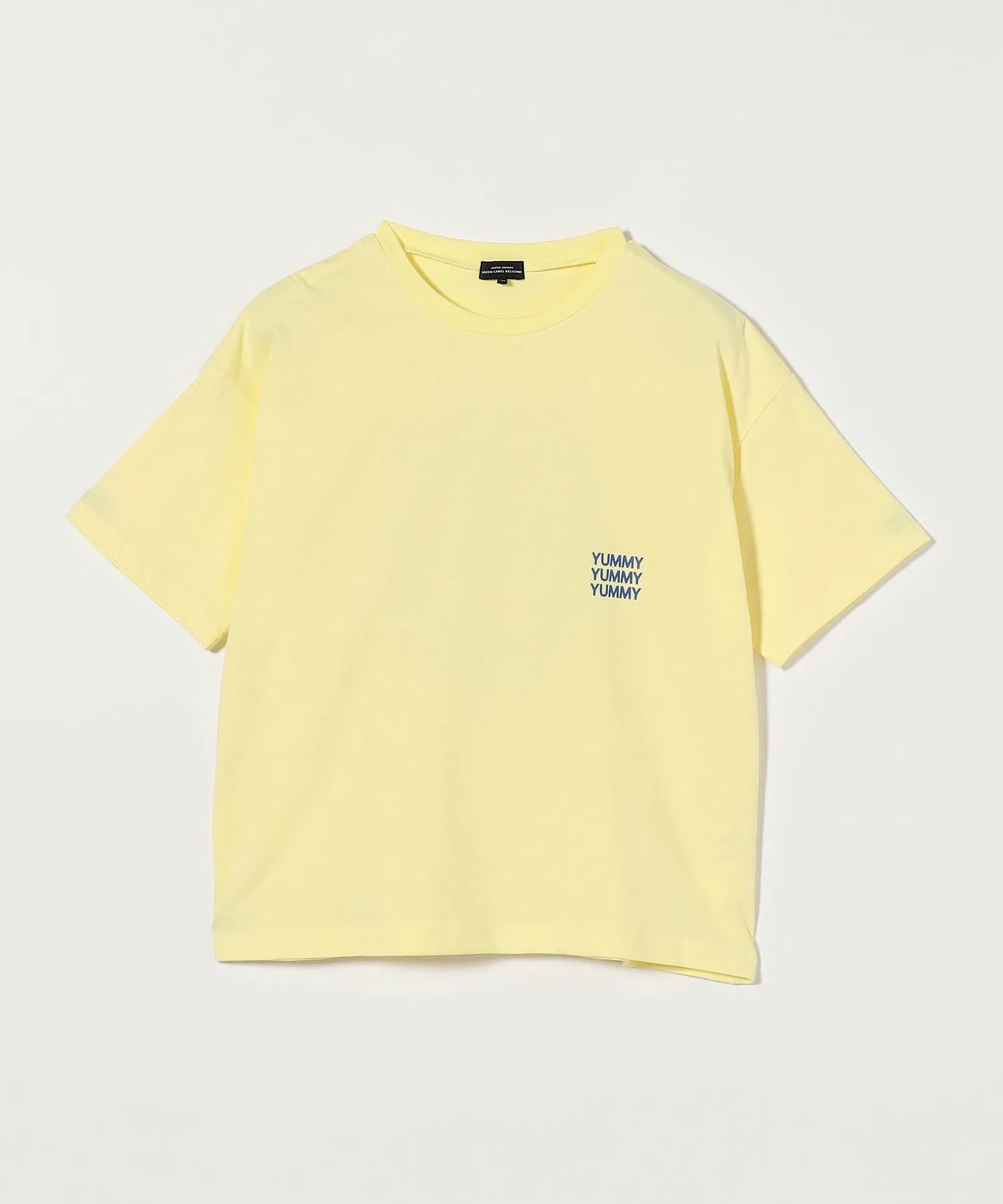 Футболка с фруктовым мотивом / Детская 100-130 см United Arrows Green Label Relaxing, YELLOW
