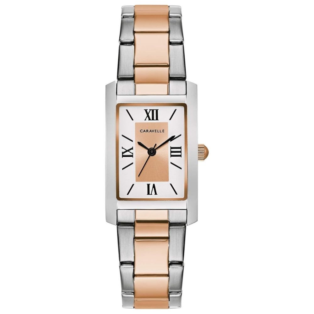 

Женские часы Bulova Caravelle с белым циферблатом, белый