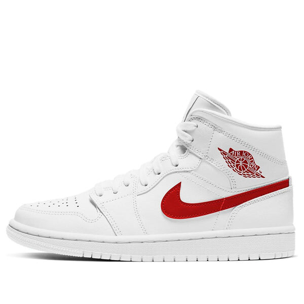 

Кроссовки 1 средние Air Jordan, белый