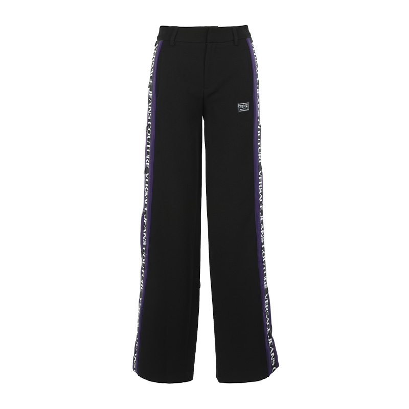 

VERSACE JEANS COUTURE Повседневные брюки FW22 Women's Black