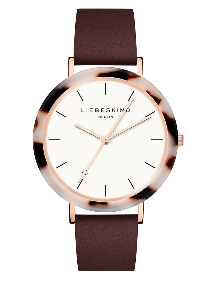 

Liebeskind Кварцевые часы коричневого/бежевого/белого цвета